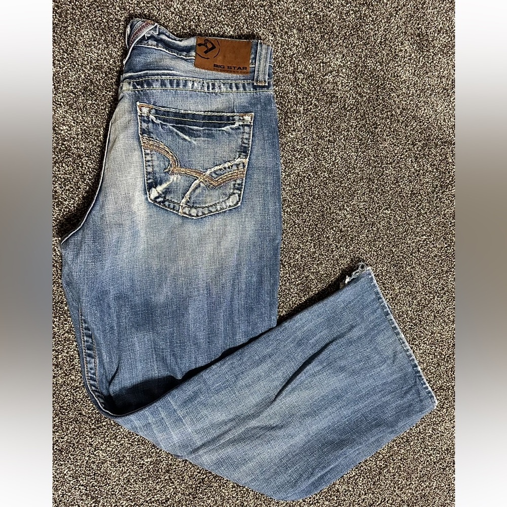 Big Star Men's Light Blue Bootcut Jeans